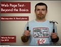 Web Page Test - Beyond the Basics