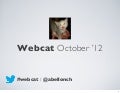 "Web performance optimization for everyone" por @abellonch