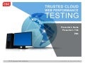 Web Performance Testing