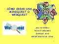 Webquest Tutorial