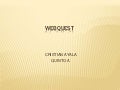 Webquest presentacion