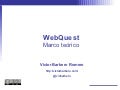 Marco teórico de las WebQuests