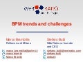 BPM trends and challenges - the MDD approach