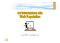 Introduzione alla Web reputation