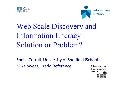 Webscale discovery and information literacy