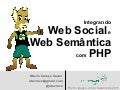 Integrando a Web Social e a Web Semântica com PHP