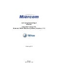 Miercom Security Effectiveness Test Report 