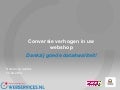 Webservices: Webshops & data kwaliteit