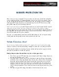 Website Protection Tips 