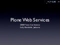 Plone Web Services