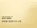 We can be your distributors, importers, sales representatives in sri lanka