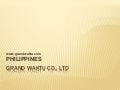 We can be your distributors, importers, sales representatives in the philippines