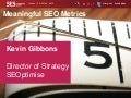 SEO Metrics - SES London 2012