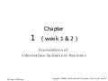 Week 1 and 2