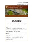 Weekly news from WCUMC 5 19 2013