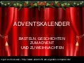 Adventskalender - Weihnachtspräsentation