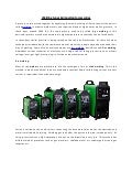 Welding types & important accessories