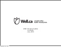 Well.ca 2009 Company update