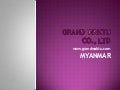 We provide project manager, management for new investments in myanmar