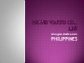 We provide project manager, management for new investments in the philippines