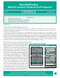 Monthly Briefing on the World Economic Situation and Prospects, No. 48