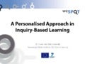 A Personalised Approach in Inquiry-Based Learning
