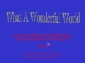 What A Wonderful World By Louis Armstrong Obama