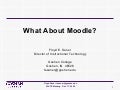 What About Moodle