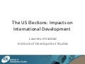 What Does Obama Mean For International Development
