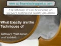 What Exactly are the Techniques of Software Verification & Validation