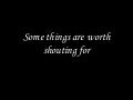 What Will You Shout Out For