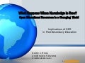 Open Educational Resources: What Happens When Knowledge is Free?