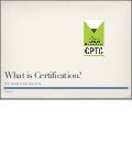 What is Certification? STC Summit 2012