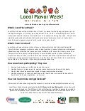 What is DC Local Flavor Week?