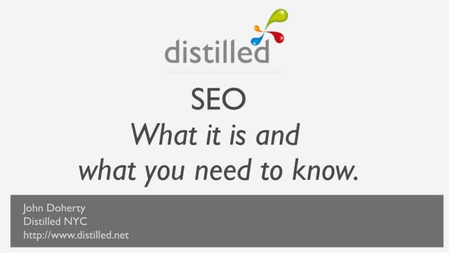 What is seo general assembly training