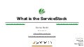 What is the ServiceStack?