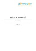 “What is WeGov” - User Guide for the Phase 2 Evaluation (in English)