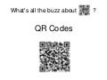 Whats all the buzz about QR Codes?