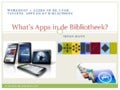 What’s apps in de bieb1