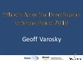 What's New for Developers in SharePoint 2010
