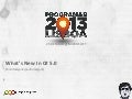 What's New In C# 5.0 - Programar 2013