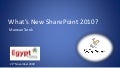 What’s New Share Point 2010