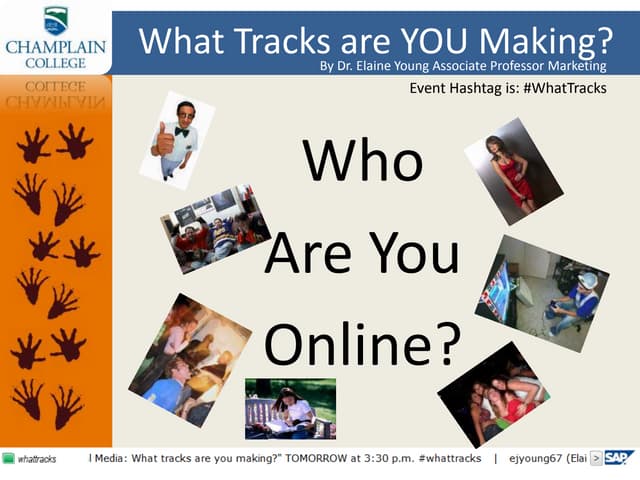 What tracks are you making