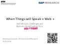 When Things will Speak "Web" (Lecture)
