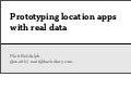 Where 2012 prototyping workshop