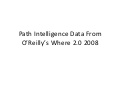 Where 2.0 Path Intelligence