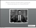 Corporate Government Communications in a Social World some challenges