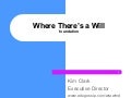 Where There’s A Will Workshop