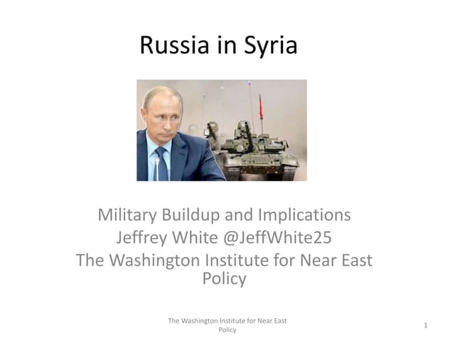 Russia in Syria: Military Buildup a...