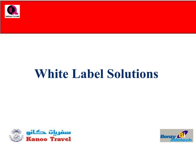 White Label- Benzy Infotech